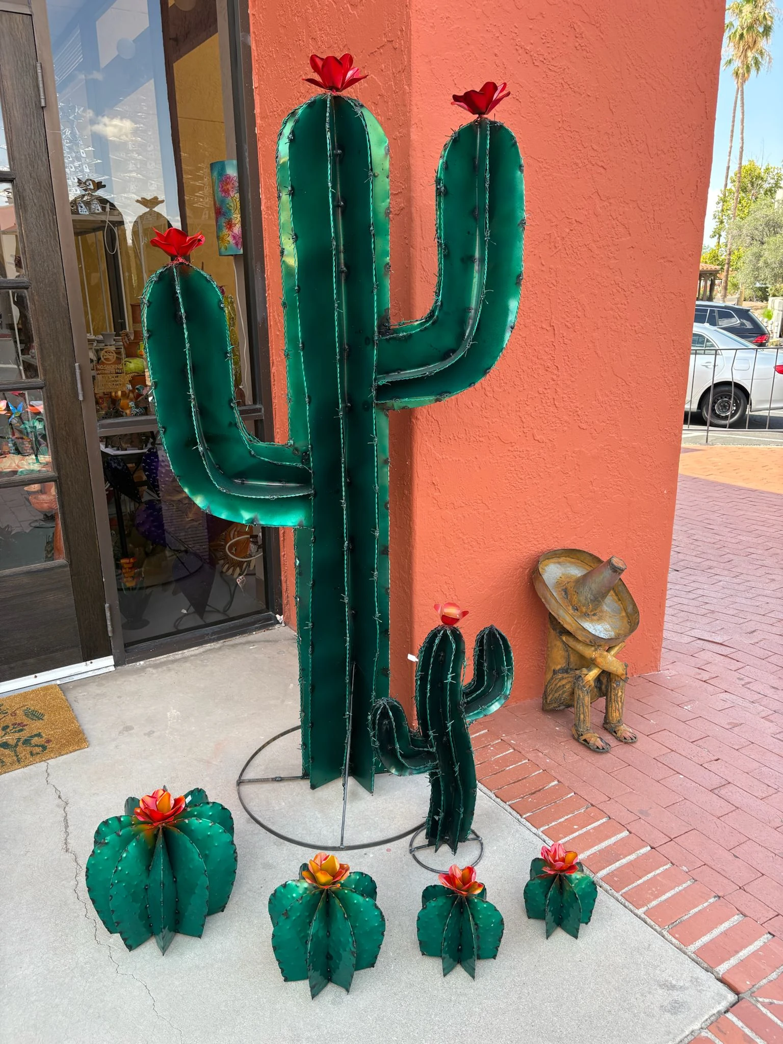 Metal Saguaro Cactus